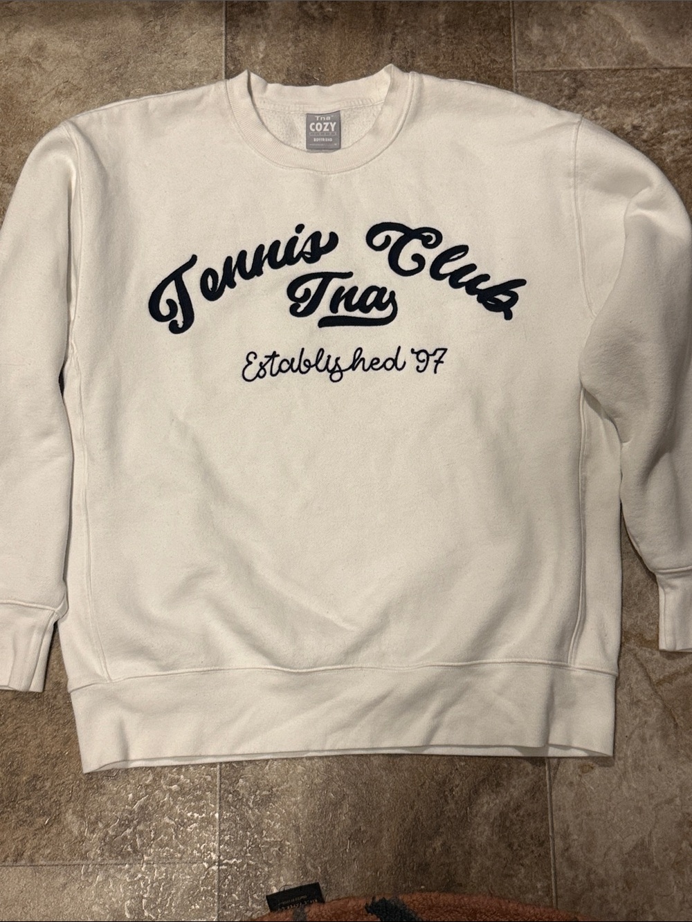 Aritzia TNA Tennis Club Crewneck Sweatshirt